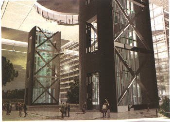 Vista de la gran Plaza Cvica